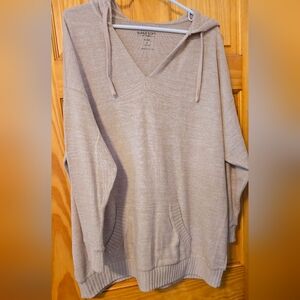 Hooded tunic sweater from Torrid